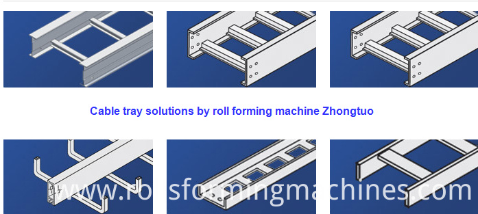 Cable tray roll forming machine Cable tray roll forming machine